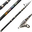 FireFox carbon telescopic fishing rod, length 3.60 meters, weight 250 grams