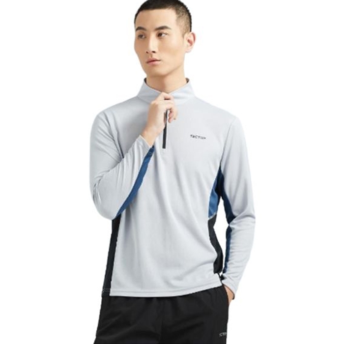 TECTOP long sleeve long neck T-shirt