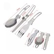 Folding knife and fork set